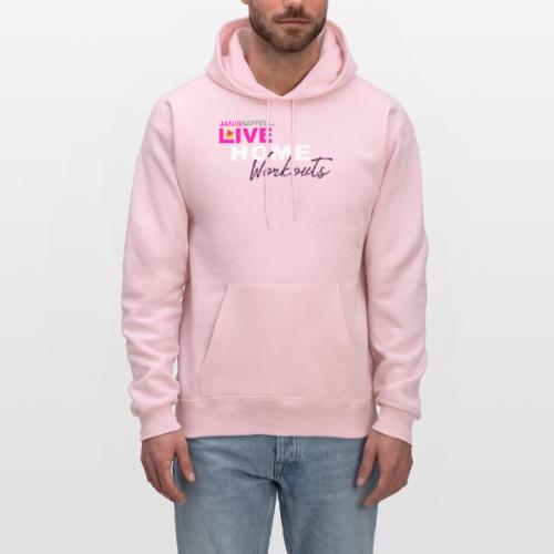 JANIS SAFFELL LIVE HOME WORKOUTS option 2 - Men's Hoodie