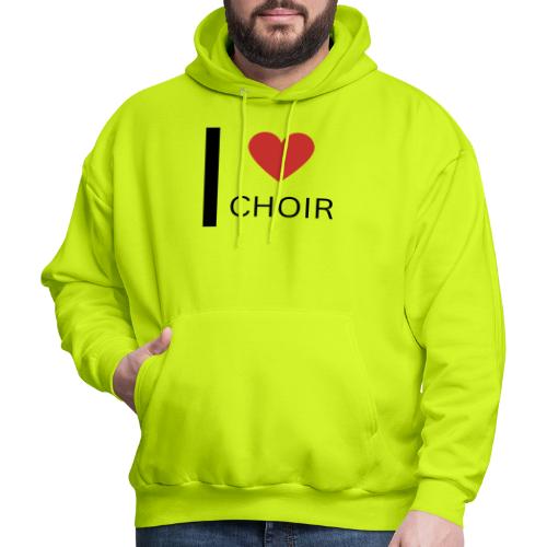 I Love Choir - Men's Hoodie