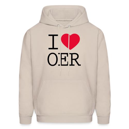 I love OER - Men's Hoodie