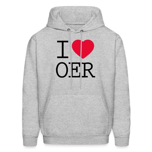 I love OER - Men's Hoodie