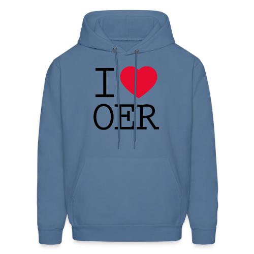 I love OER - Men's Hoodie