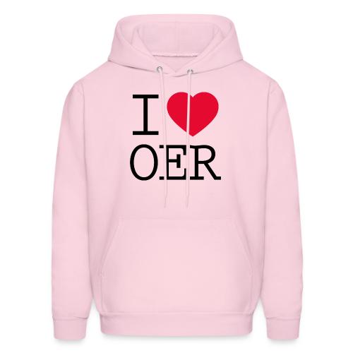 I love OER - Men's Hoodie