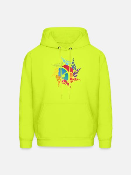 Great - Men's Hoodie - safety green