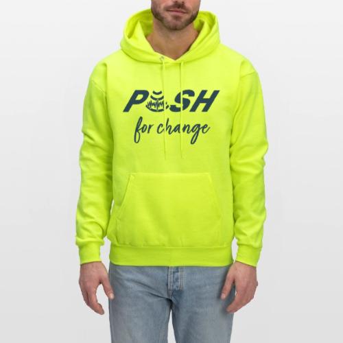 PUSH for change - Men's Hoodie