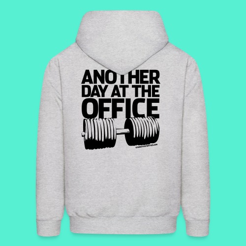 Another Day at the Office - Gym Motivation - Men's Hoodie