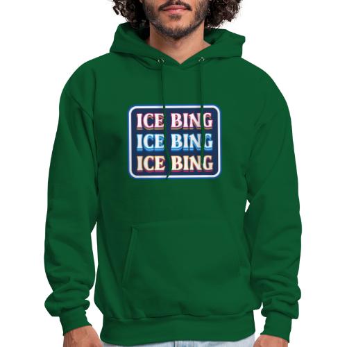 ICE BING 3 rows - Men's Hoodie
