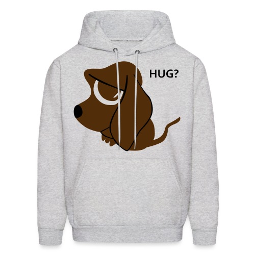 Hug for a cute dog? - Men's Hoodie