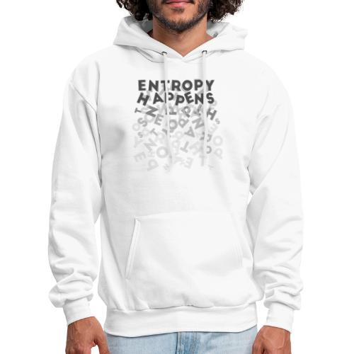 Entropy Happens - Fading Design - Men's Hoodie