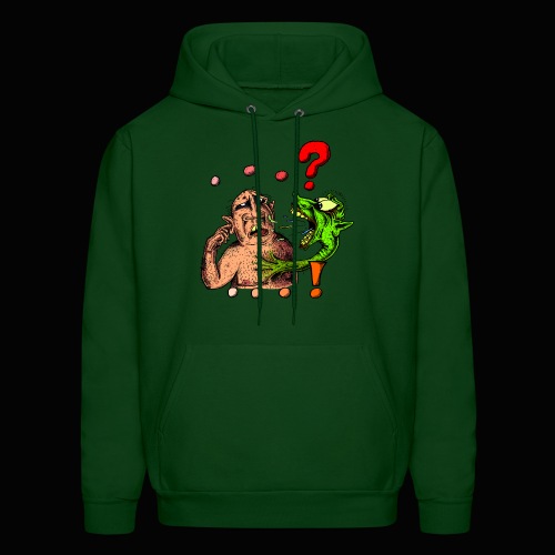 Album cover '...!' for the band ...? - Men's Hoodie