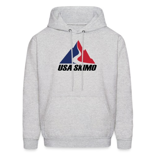 USA Skimo Logo - Stacked - Color - Men's Hoodie