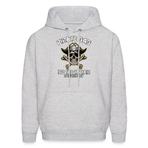 Pirate Dad: I Be The Captain - Men's Hoodie