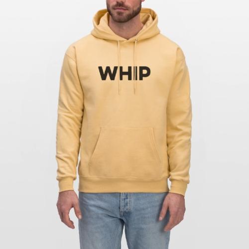Whip solid black - Men's Hoodie