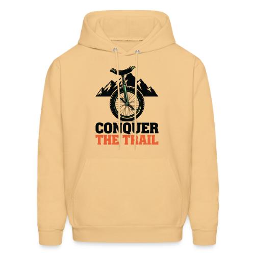 Conquer The Trail Unicycle - Men's Hoodie