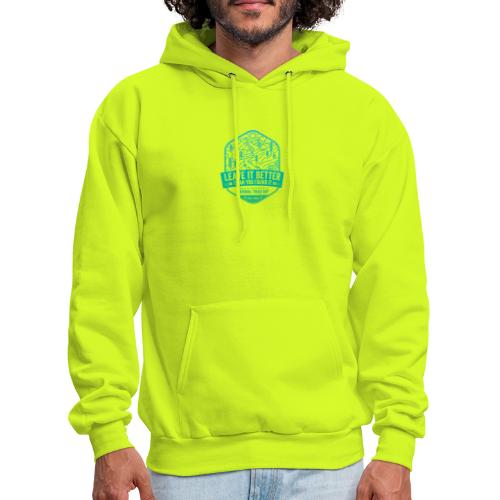 Leave It Better Than You Found It - cool gradient - Men's Hoodie