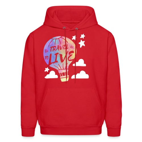 To Travel Is To Live - Men's Hoodie