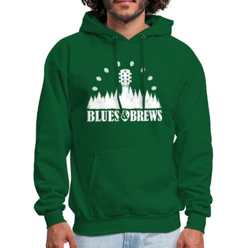 2023 Trees NO bands WHITE - Men's Hoodie
