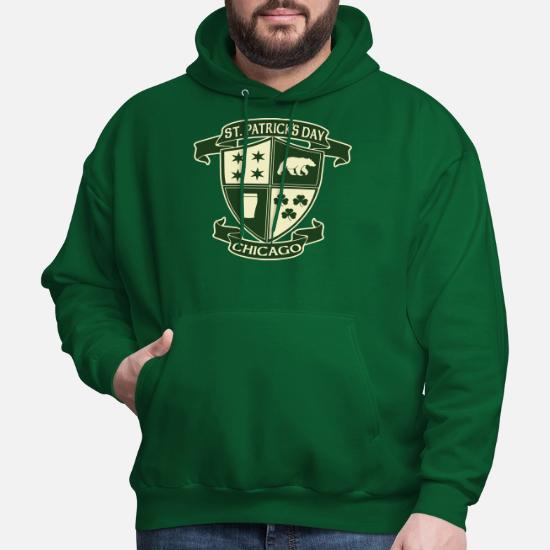 st. Patricks Day Chicago Irish Crest Clothing Tees' Unisex Hoodie |  Spreadshirt