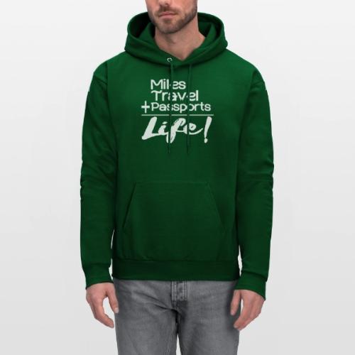 Travel Is Life - Men's Hoodie