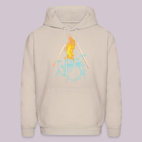 Drums on Fire - Men's Hoodie