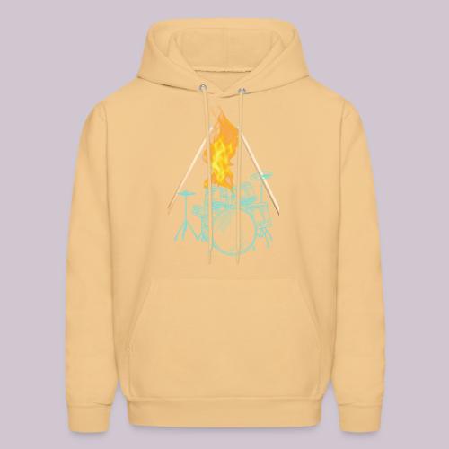 Drums on Fire - Men's Hoodie