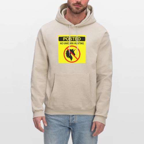 Posted Unicorn Hunting 3color - Men's Hoodie