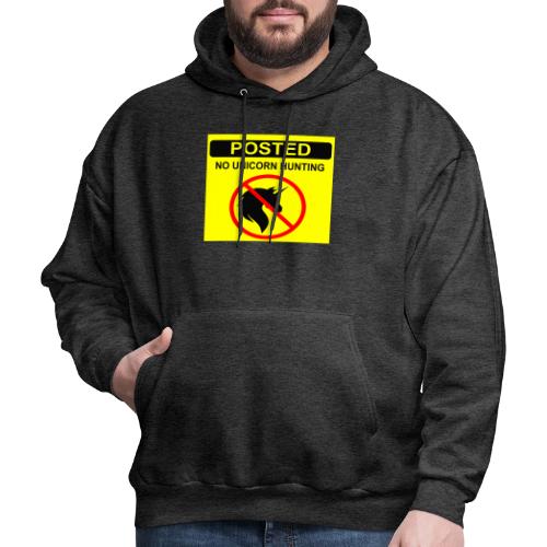 Posted Unicorn Hunting 3color - Men's Hoodie