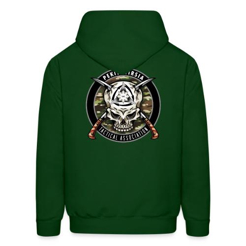 BTG old raven front and PTTA multicam back - Men's Hoodie