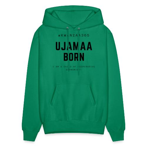 ujamaa born shirt - Men's Hoodie
