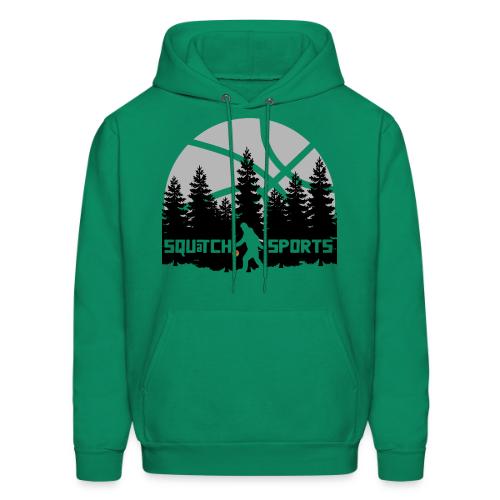 Squatch Basketball Moon - Men's Hoodie