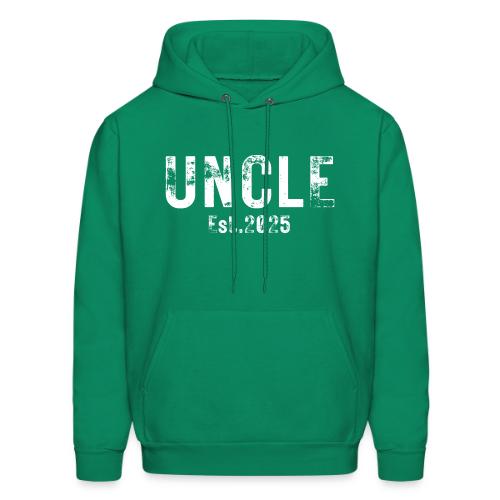 Uncle Est 2025 (heavily distressed font) - Men's Hoodie