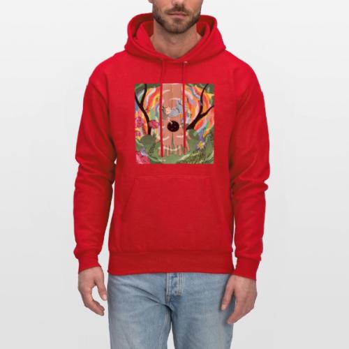 Falling into Jesus' Wonderland - Men's Hoodie