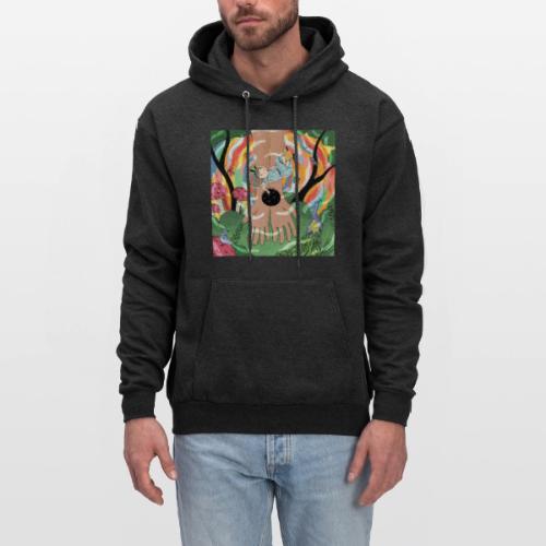 Falling into Jesus' Wonderland - Men's Hoodie