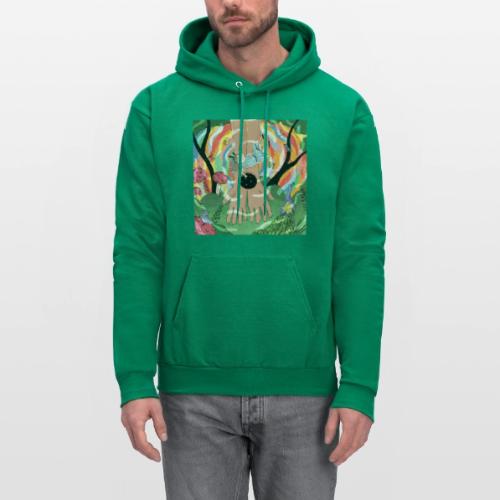 Falling into Jesus' Wonderland - Men's Hoodie