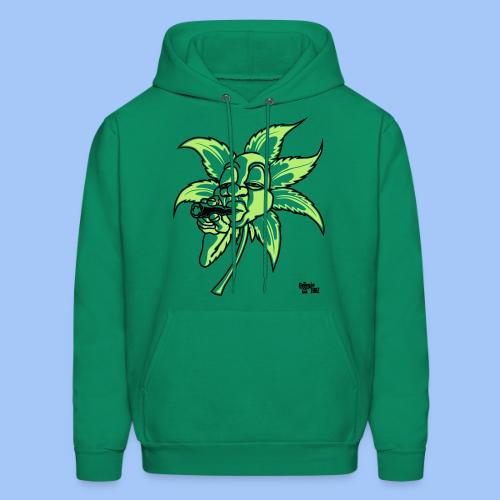 smoking leaf - Men's Hoodie
