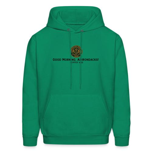 Adirondack Mountain News Good Morning Dark - Men's Hoodie