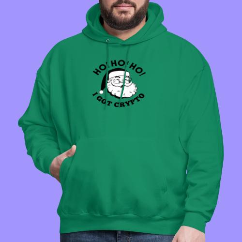 Ho Ho Ho I Got Crypto - Christmas Santa Clause - Men's Hoodie