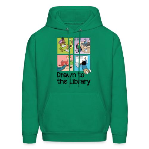 Drawn to the Library - Men's Hoodie