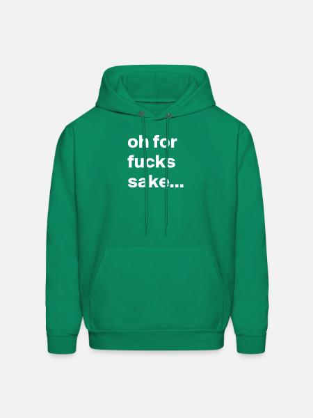 Fuck Sake - Men's Hoodie - kelly green