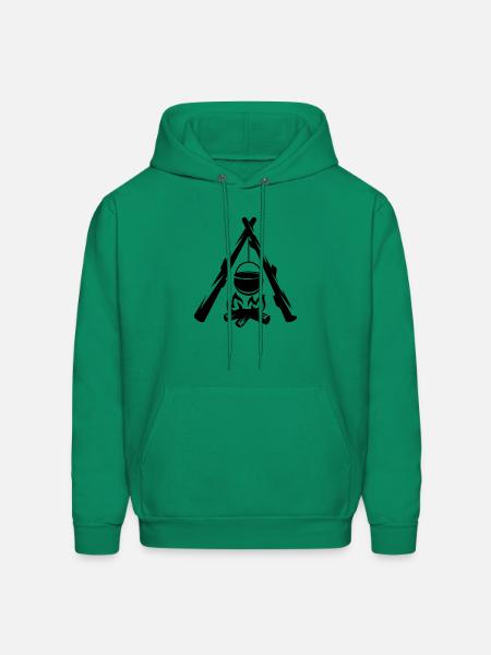 Bonfire - Men's Hoodie - kelly green