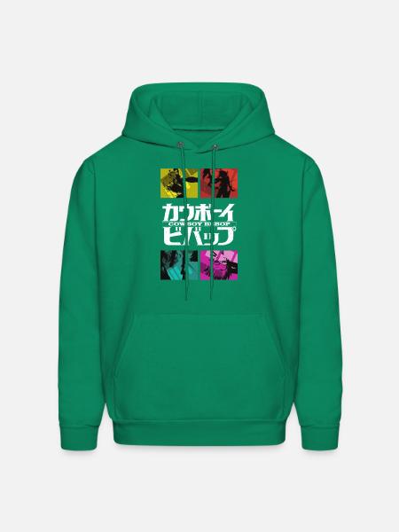 boy cowboy bop merch - Men's Hoodie - kelly green