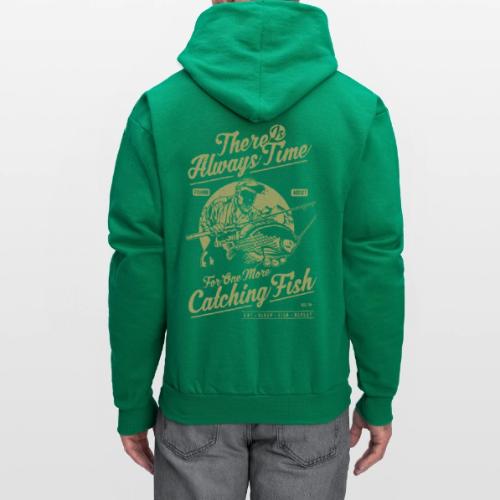 There's Always Time For Catching Fish - Men's Hoodie