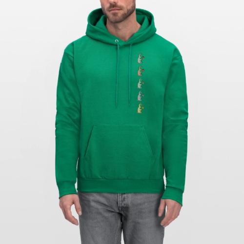 Coal Run Craft Front and Back - Men's Hoodie