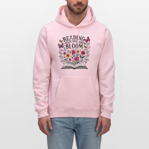 Reading Helps Your Mind Bloom - Men's Hoodie
