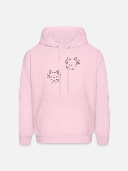 salamander - Men's Hoodie - pale pink