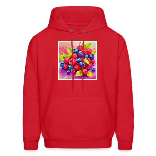 Colorful Berry Feast - Men's Hoodie