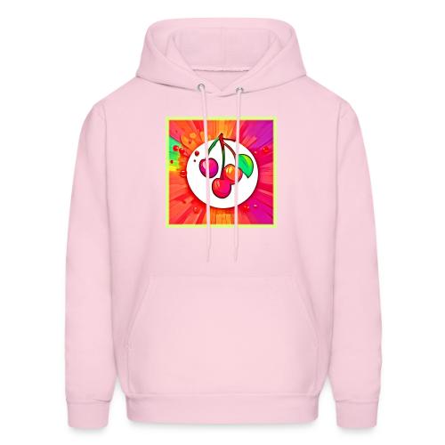 Cherry Pop Art Burst - Men's Hoodie