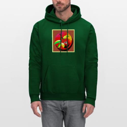 Vibrant Cherry Duo - Men's Hoodie