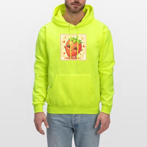Adorable Sweet Strawberry Bliss - Men's Hoodie
