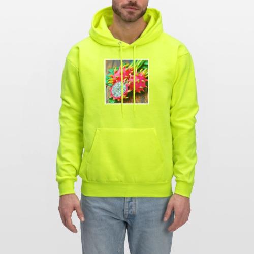 Vibrant Dragon Fruit Beauty Design - Men's Hoodie