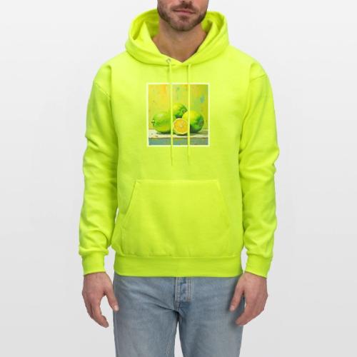 Limes' Bright Summer Pop Design - Men's Hoodie